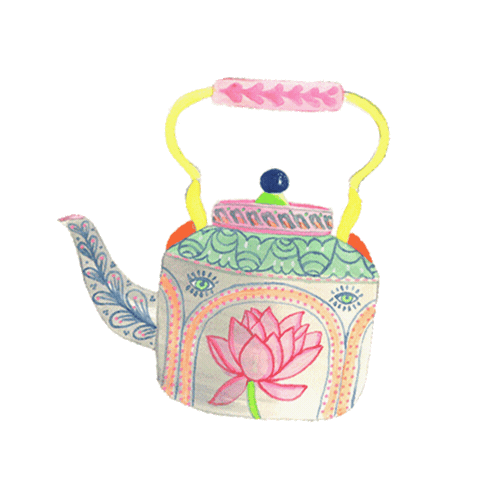 Art Tea Sticker by Oilily