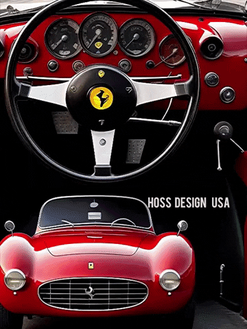 Red Car GIF by HOSSDESIGNUSA