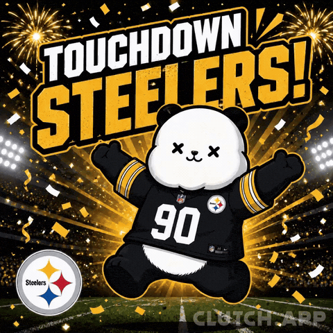 Scoring Pittsburgh Steelers GIF by Kanpai Pandas