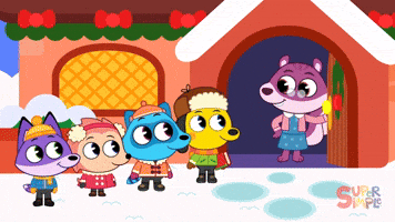 Christmas Winter GIF by Super Simple