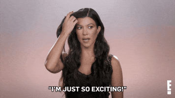 Excited Keeping Up With The Kardashians GIF by E!