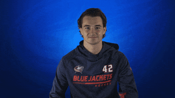Happy Hockey GIF by Columbus Blue Jackets