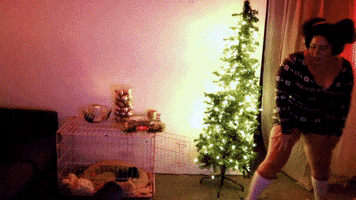Christmas Tree Dancing GIF