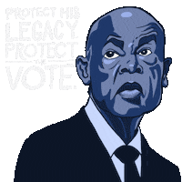 7 Stickers for John Lewis Day of Action by Creative Courage | GIPHY