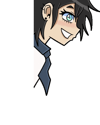 Cutie Blushing Sticker