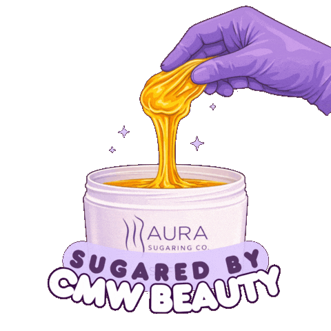 Sugaring Paste Sticker by Aura Sugaring Co