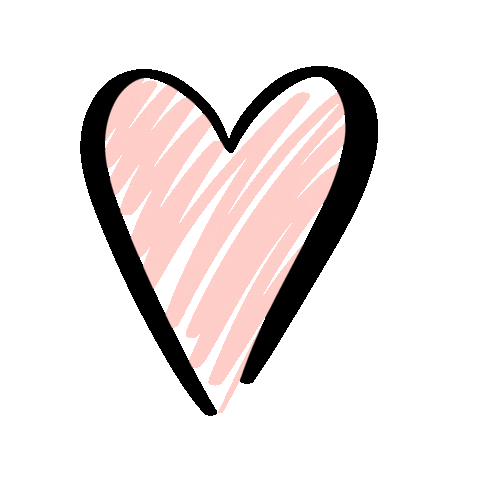 In Love Hearts Sticker