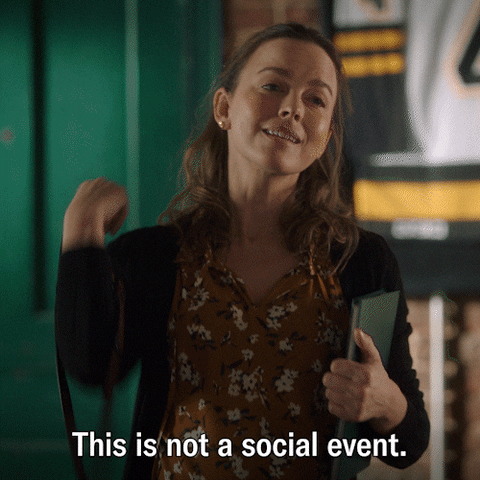 Socializing Allison Miller GIF by ABC Network