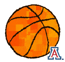 Womens Basketball Sticker by The University of Arizona