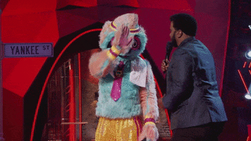 High Five Craig Robinson GIF by The Masked Dancer