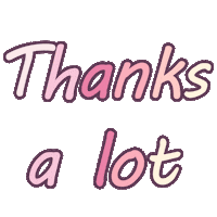 Thanks Thank You Sticker by Demic for iOS & Android | GIPHY