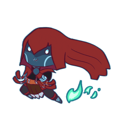 Fantasy Running Sticker
