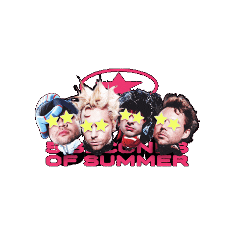 5 Seconds Of Summer Anaheim Sticker by Honda Center