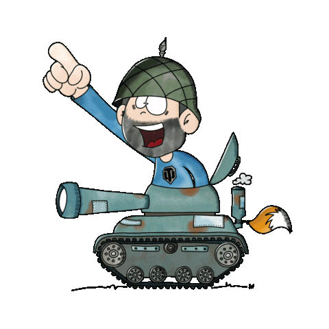 Panzer Wot Sticker by Moepsel