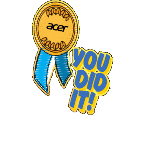 Youdidit Sticker by AcerMY