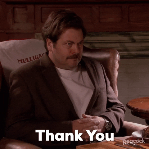 Season 3 Thank You GIF by Parks and Recreation