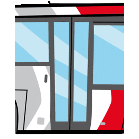 New Post Bus Sticker by MTV Main Taunus Verkehrsgesellschaft