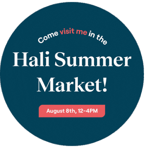 Community Market Sticker by Live with Hali