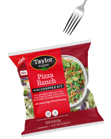 Pizza Ranch Salad Sticker by Taylor Farms