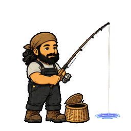Fishing Sticker