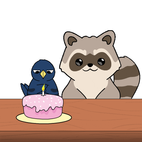 Happy Birthday Celebration Sticker by Ordinary Frends