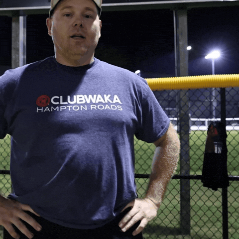Kickball Hype Man GIF by CLUBWAKA