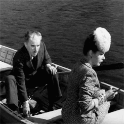 charlie chaplin trying to kill someone on a boat is hard GIF by Maudit