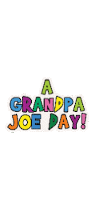 Grandpajoe Sticker by KWE Publishing