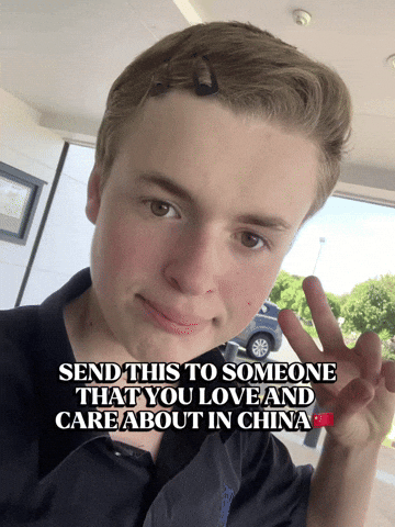 Send This To Someone You Love And Care About In China GIF
