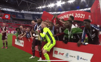 Leicester City Champions Fa Cup GIF