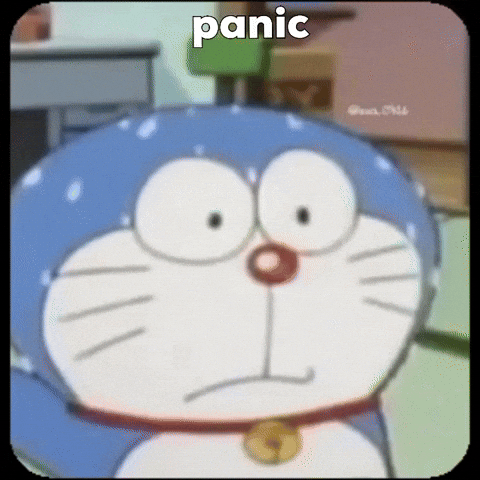 Panic Faces GIF