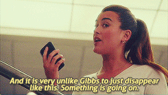 and then she just dumped all those confusions to mcgee and then left