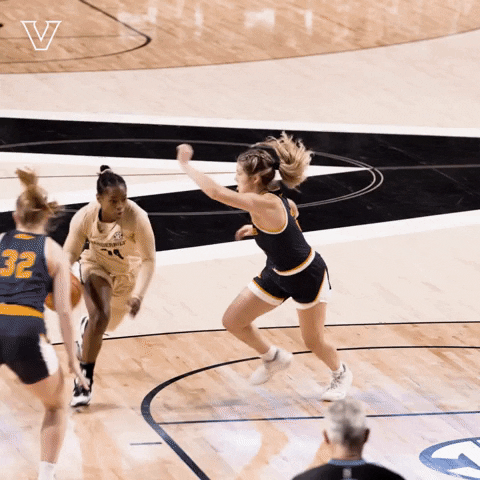 Womens Basketball Sport GIF by Vanderbilt Athletics