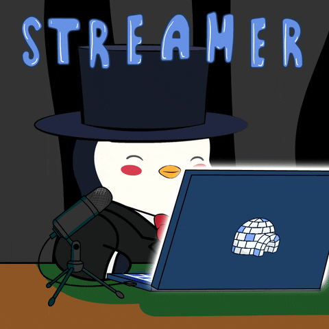 Streaming Social Media GIF by Pudgy Penguins
