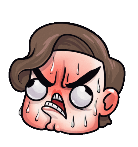 Angry Sticker