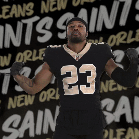 Marshon Lattimore Sport GIF by New Orleans Saints