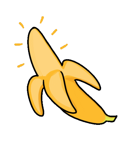 Hey Baby Banana Sticker