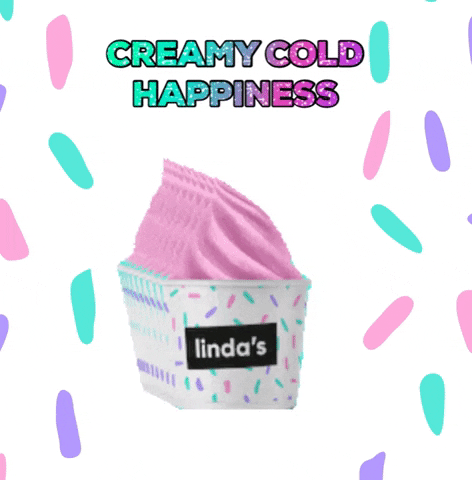Ice Cream Happiness GIF by lindasicecream