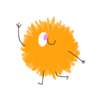 Happy Wink Sticker