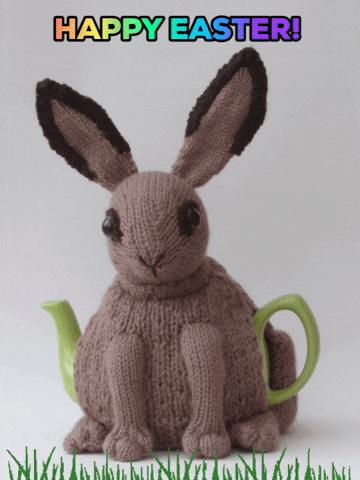 Easter Bunny Spring GIF by TeaCosyFolk
