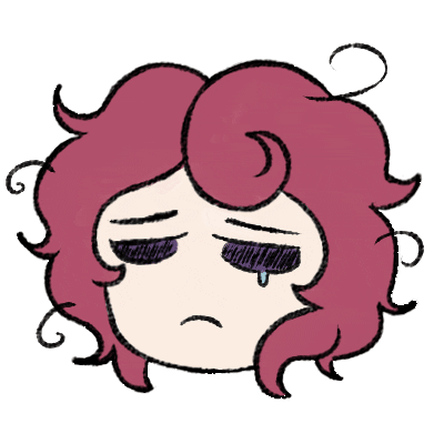 Sad Sticker