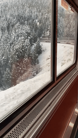 Snow Day GIF by Amtrak