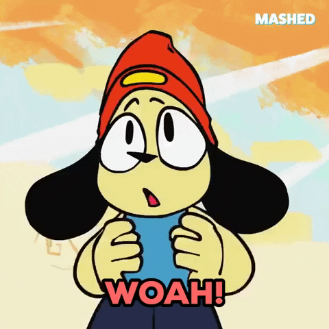 Parappa The Rapper Wow GIF by Mashed