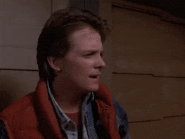 Marty Mcfly Surprise GIF by Back to the Future Trilogy