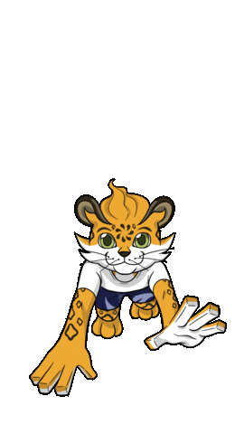 Guatemala Cog Sticker by Comité Olímpico Guatemalteco