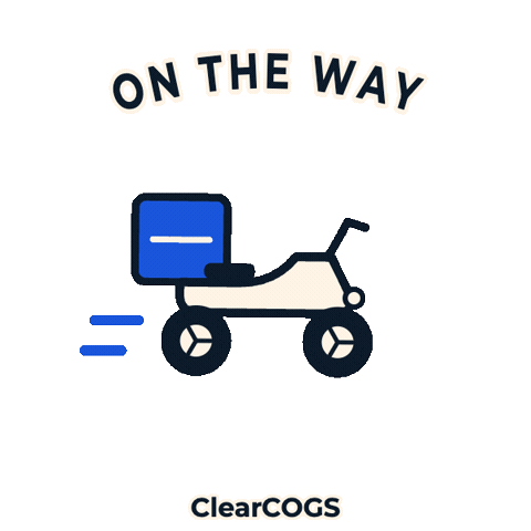 Coming Soon Delivery Sticker by ClearCOGS