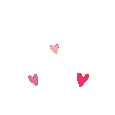 Love It Hearts Sticker