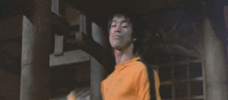 Come At Me Bruce Lee GIF