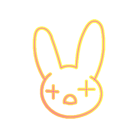 Neon Sticker by Black Rabbit