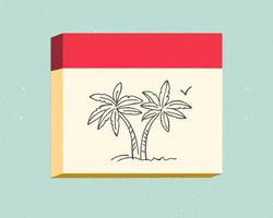 Palm Tree Vacation GIF by Microsoft Cloud